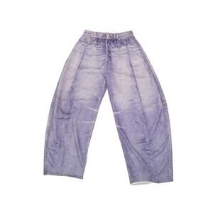 Oddi Barrel Pants Small NWT Denim Wash